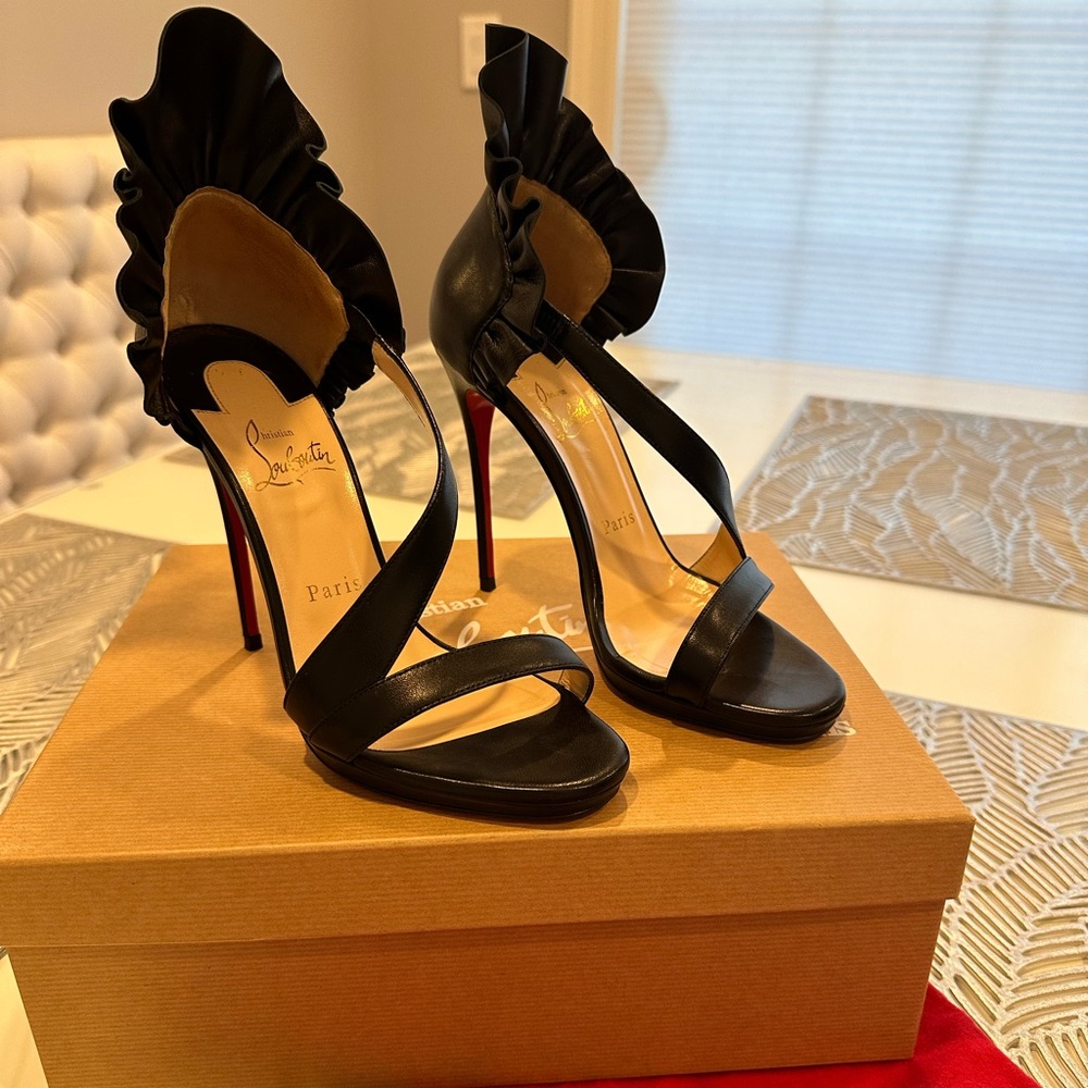 Christian Louboutin Colankle 120 Nappa Shiny Heels